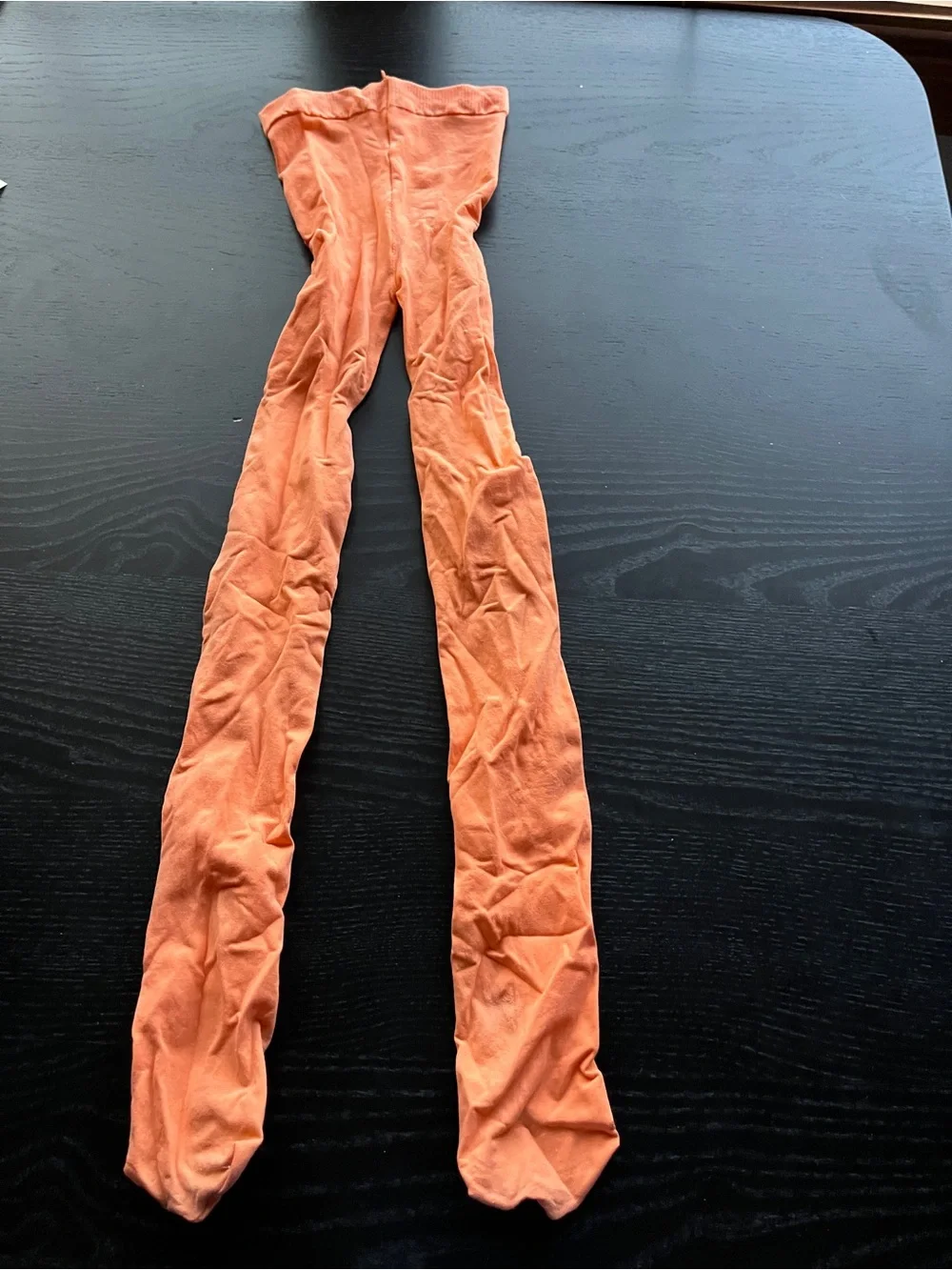 Target Orange Girls Tights Size 12-14 Nylon Spandex Blend